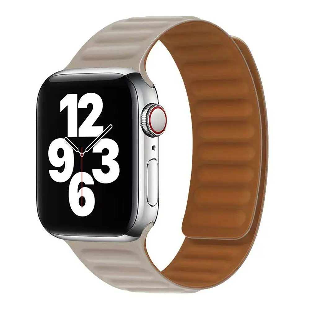 Магнітний ремінець Magnetic Soft Touch Apple Watch 49/Watch 45/Watch 44/Watch 42mm Lavander (37202_3667784)
