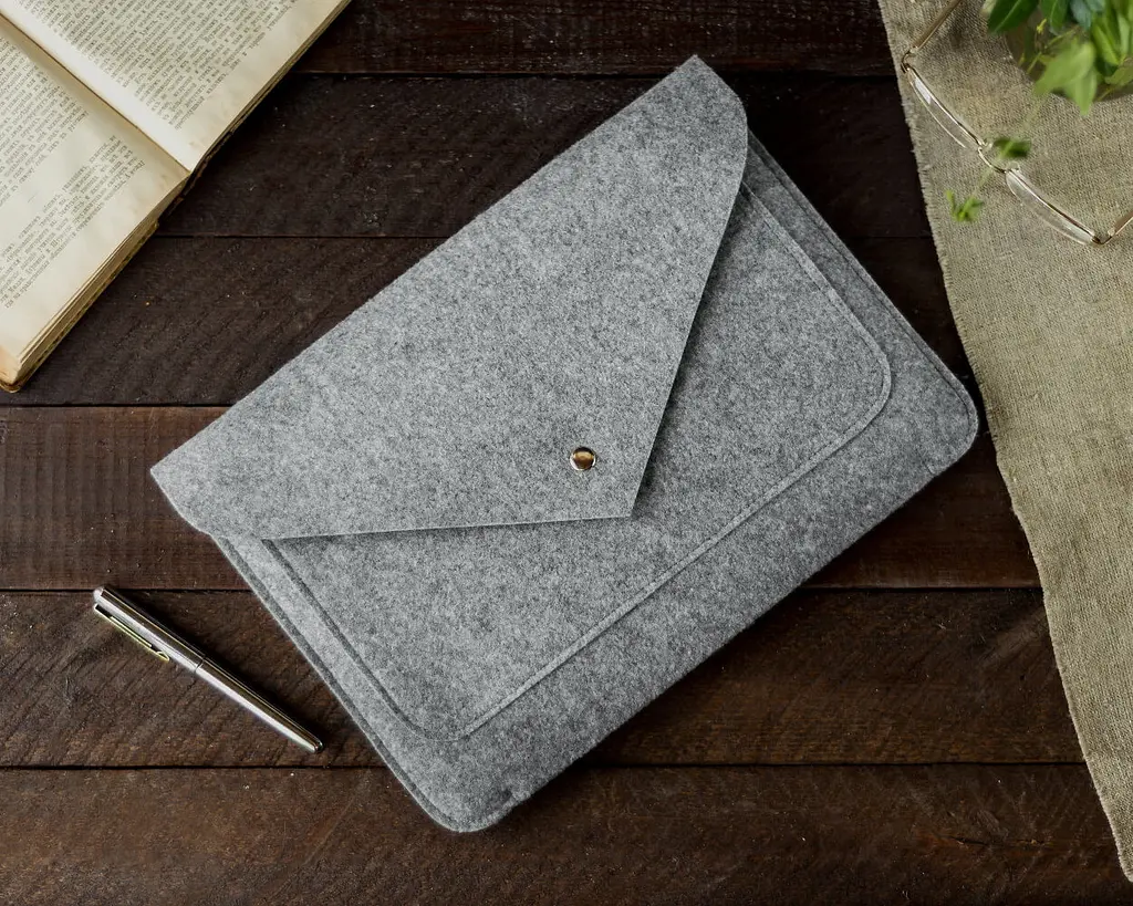 Чохол Gmakin Apple MacBook Pro 14` GM07-14 Felt Case (Grey) [73583] - фото 7