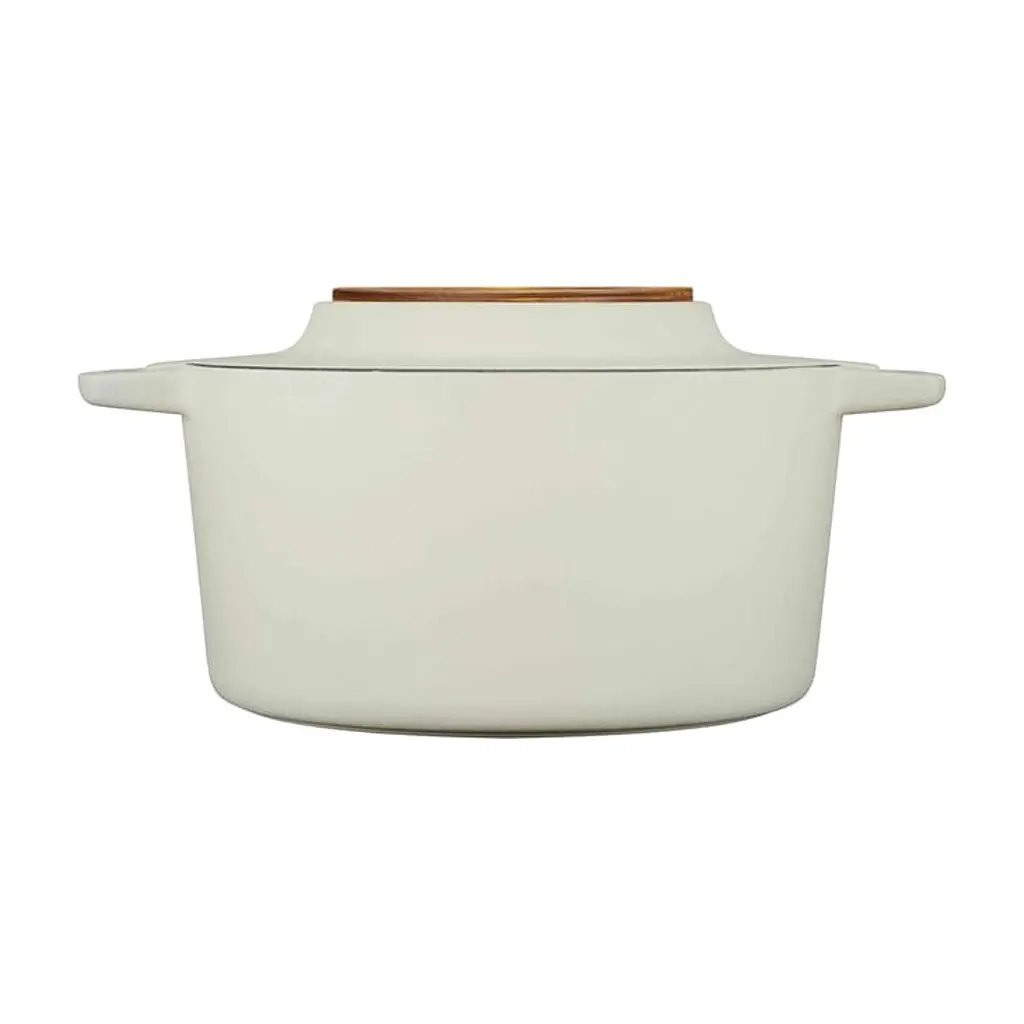 Каструля Fiskars Norden Limited Colour Edition чавунна 4 л колір береза (1071127) - фото 2