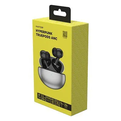 Навушники Hator Hyреrpunk Truepods SyncHUB Black (HTA430) - фото 4