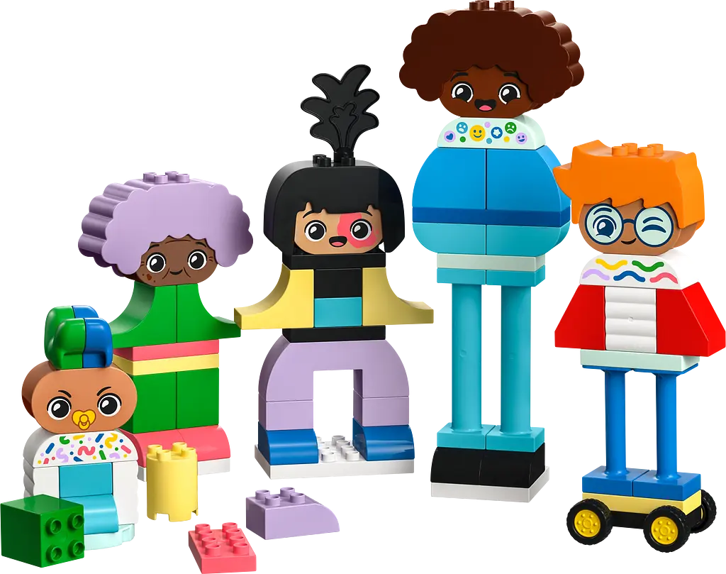Конструктор LEGO DUPLO Конструктор людей із сильними емоціями 71 деталь (10423) - фото 2