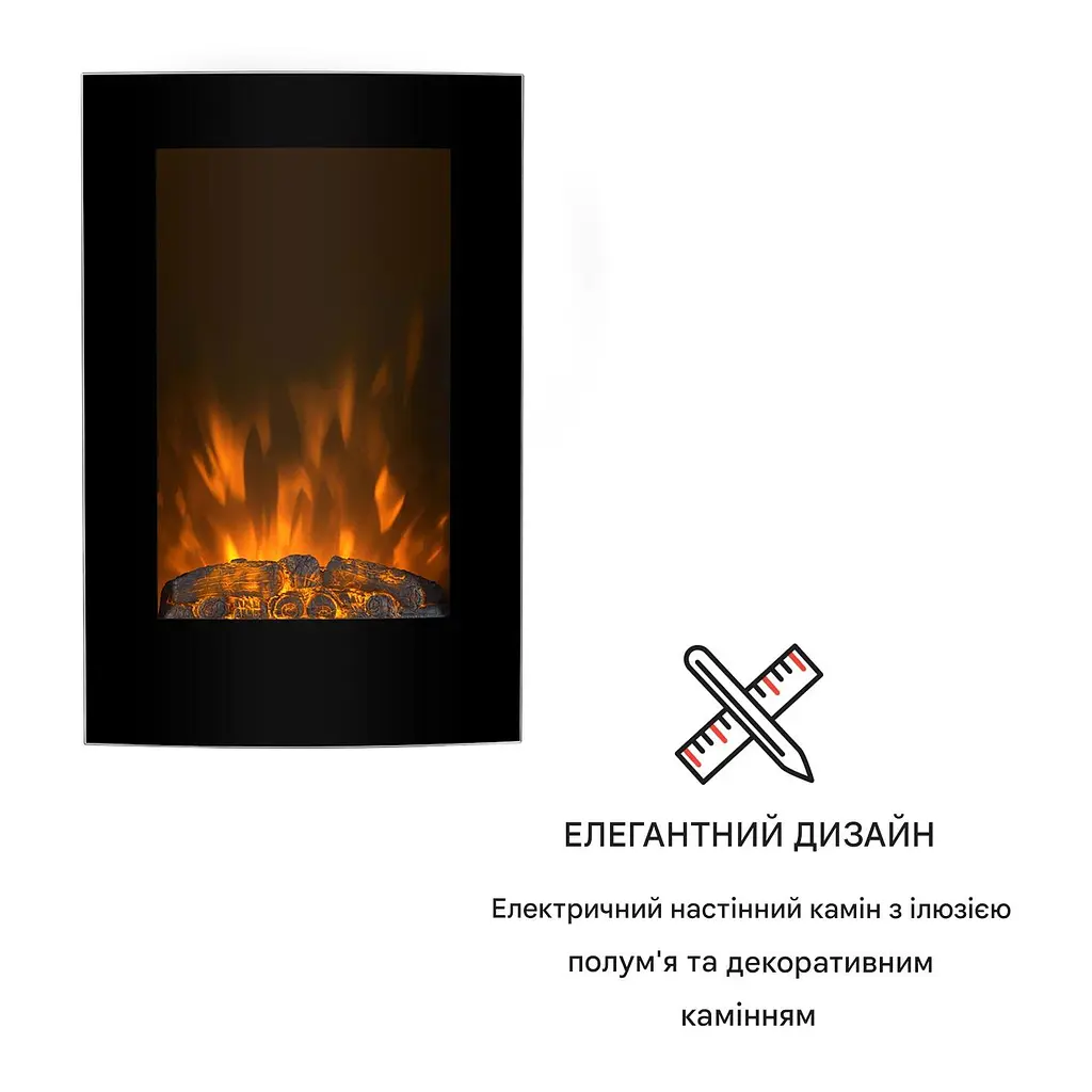 Настенный электрический камин Klarstein Lausanne (10031556) - фото 6