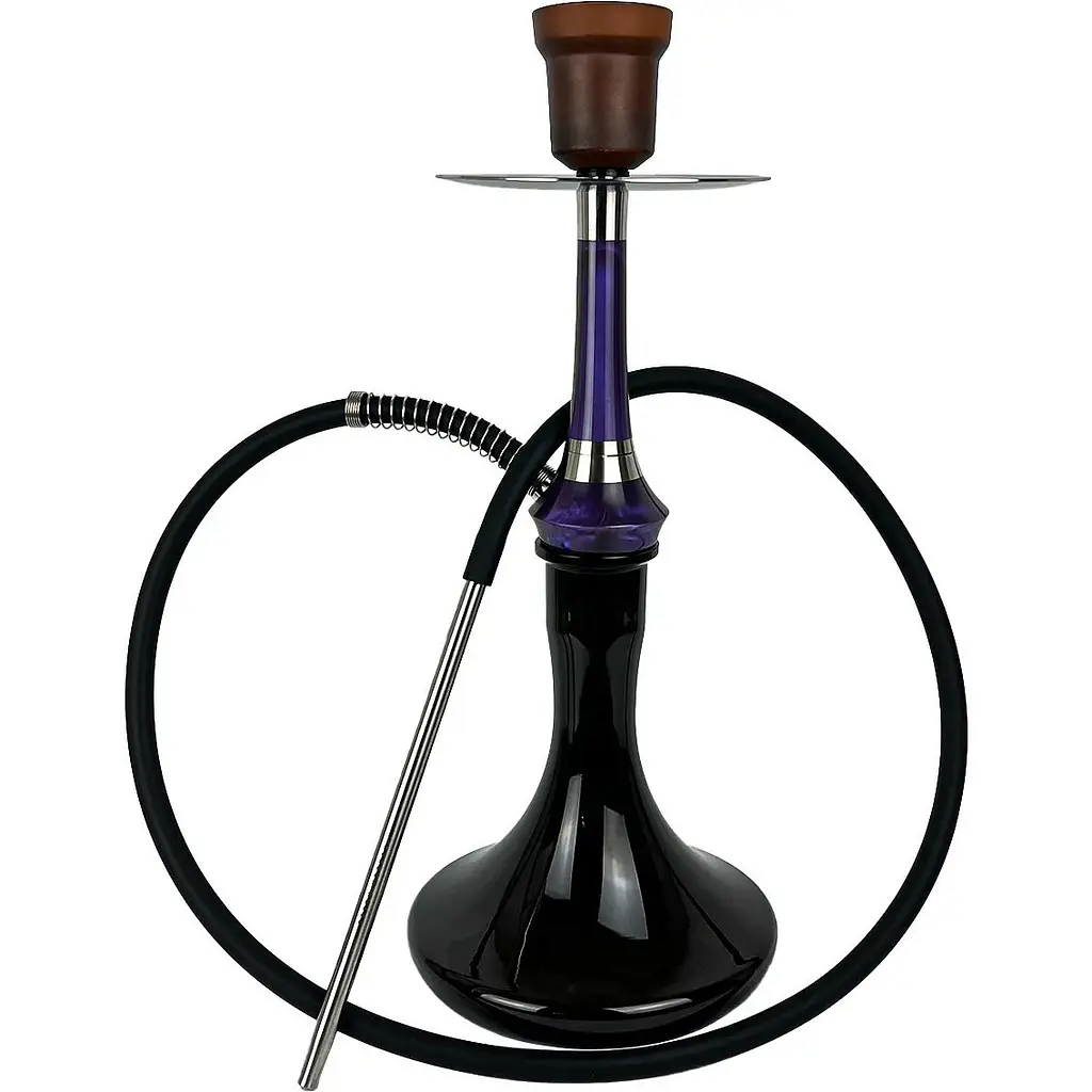 Кальян Totem Hookah Monolit Optima Violet Space Craft Black - фото 2