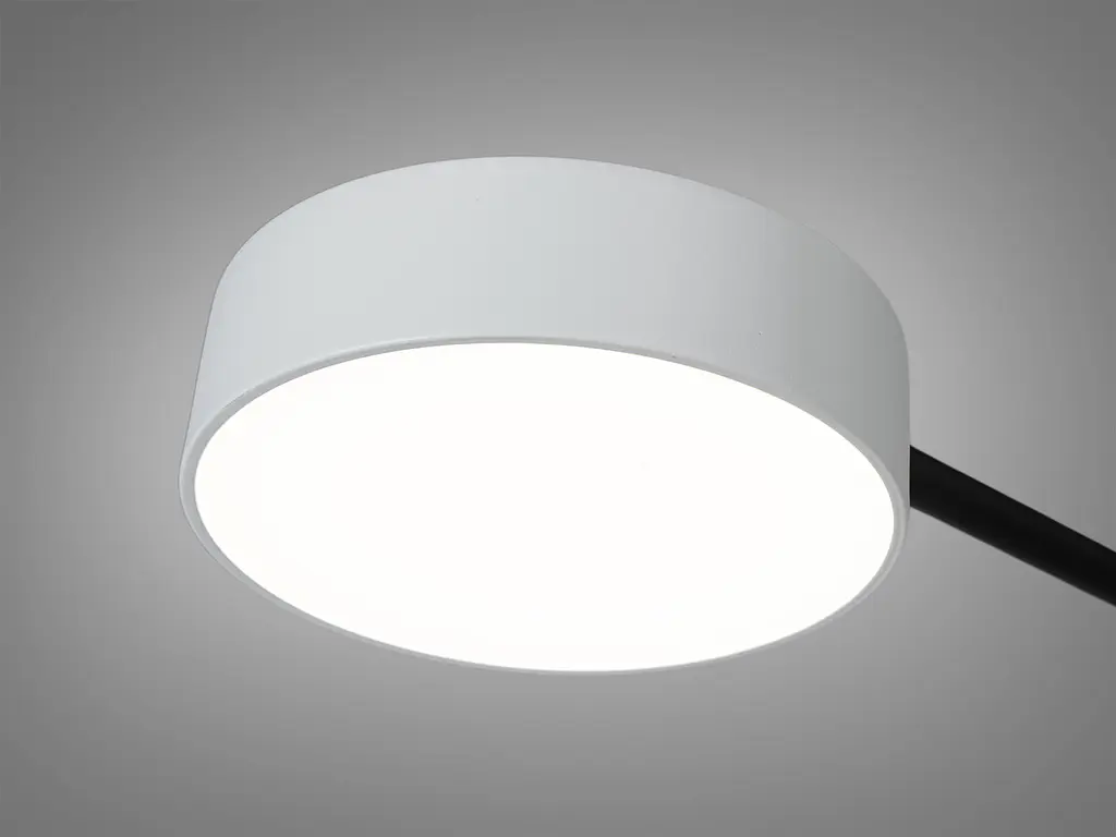 Сучасна світлодіодна люстра 72 Вт Diasha D405-6BK+WH - фото 3