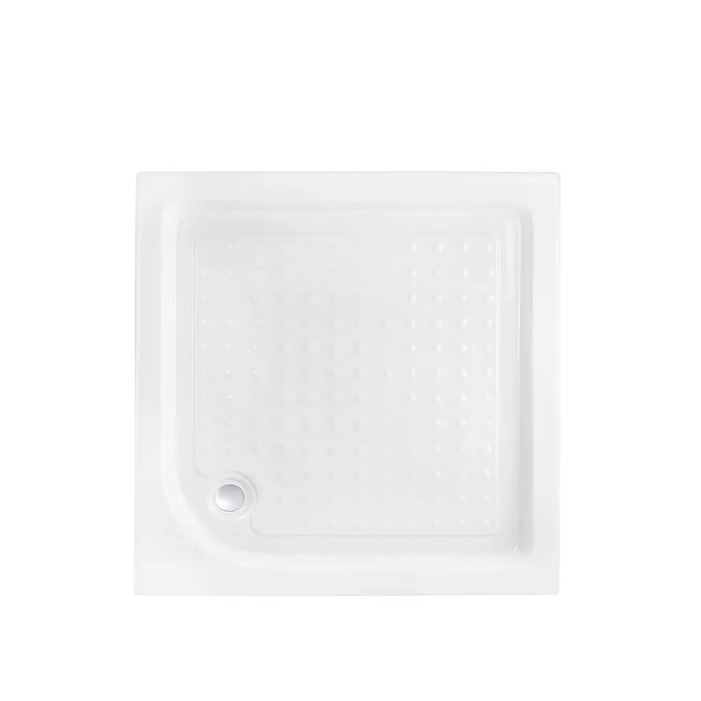 Душова кабіна Kroner KRP Eifel - Q.C.F.L. 90x90 cм CV029569, хром матовий - фото 3