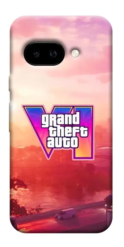 TPU чохол Demsky GTA VI Vice City для Google Pixel 9a