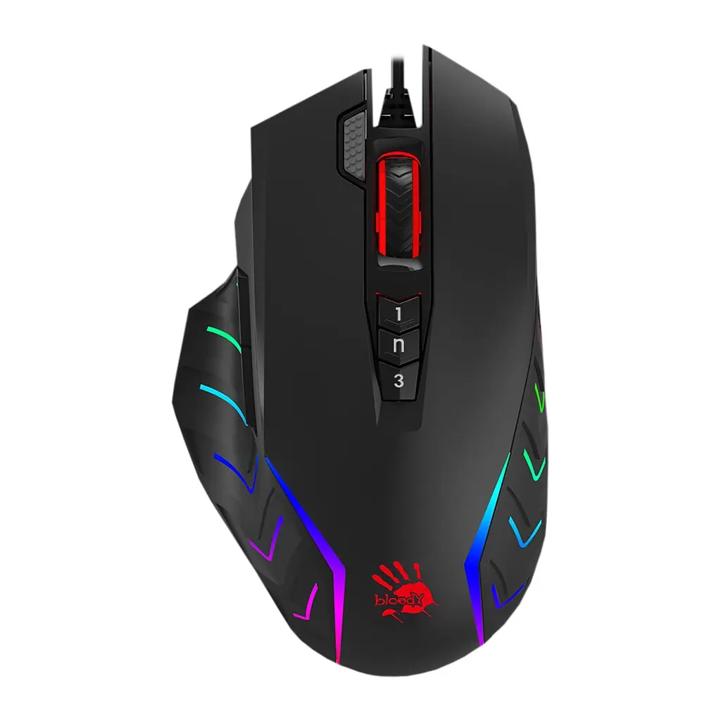 Мишка A4Tech Bloody J95s Black - фото 2