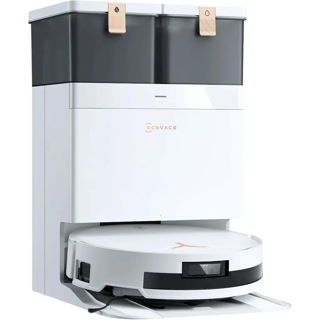 Робот-пилосос ECOVACS Deebot T50 Max Pro Omni White - фото 3