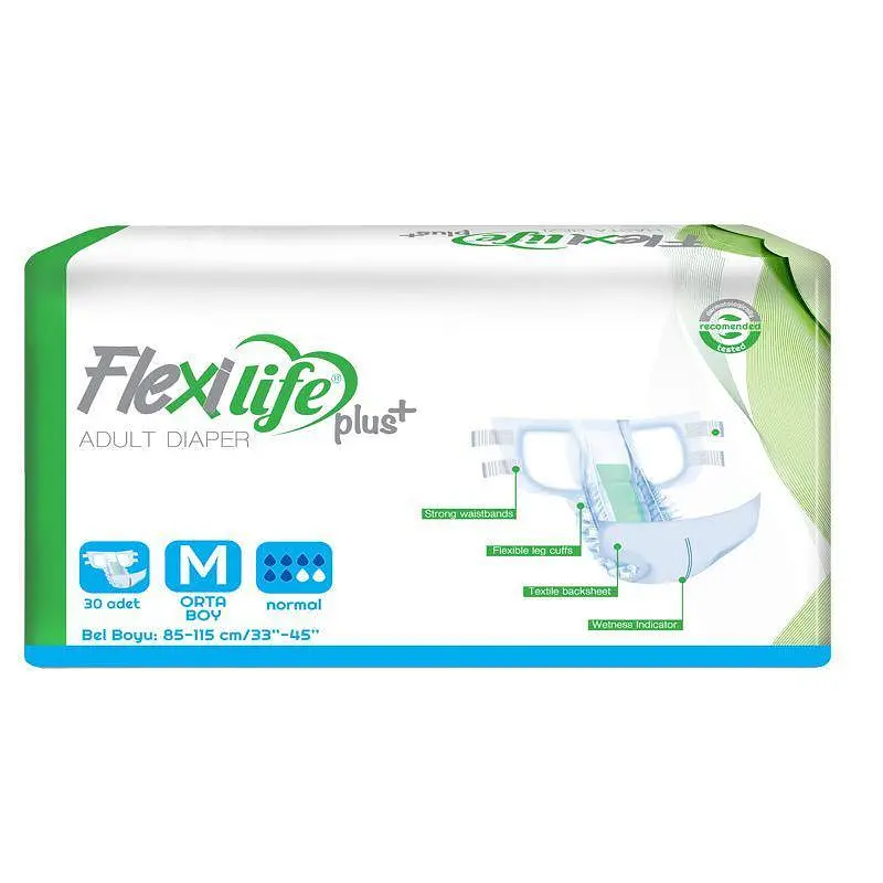 Комплект: Підгузки для дорослих Flexi Life М + Пелюшки Flexi Life + Рушники Blue White - фото 3