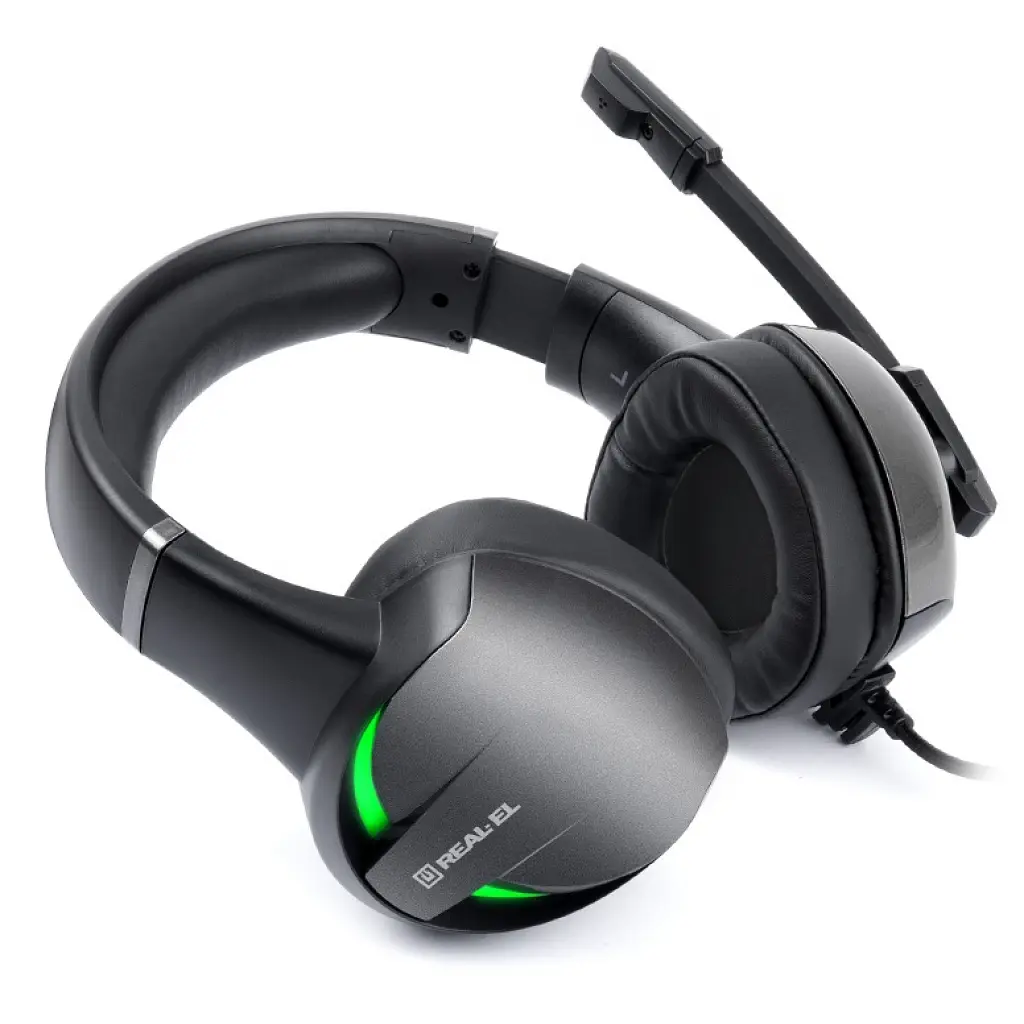 Навушники REAL-EL GDX-7620 Black - фото 4