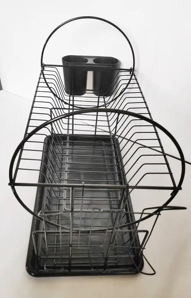 Сушіння для посуду Dish Rack WL 2605 S чорна - фото 5
