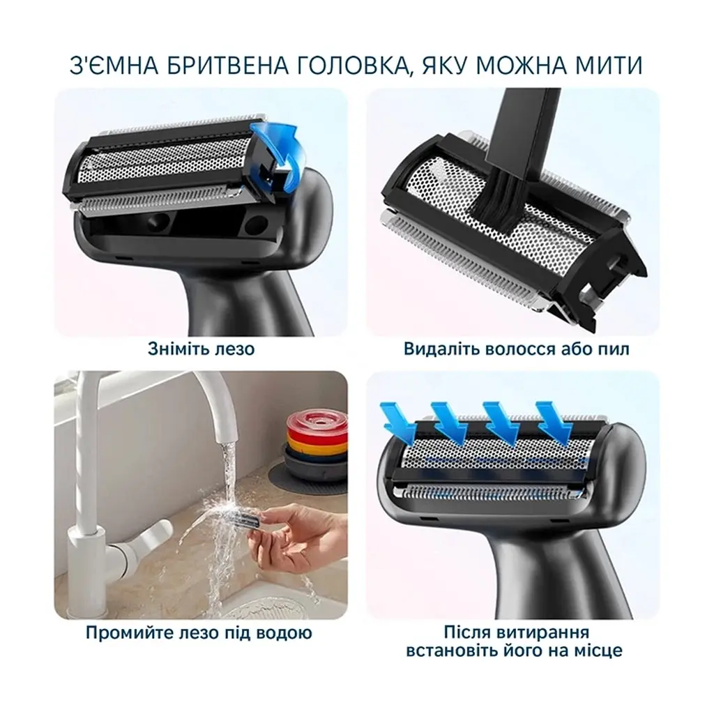 Тример Enchen A1 Grey - фото 4