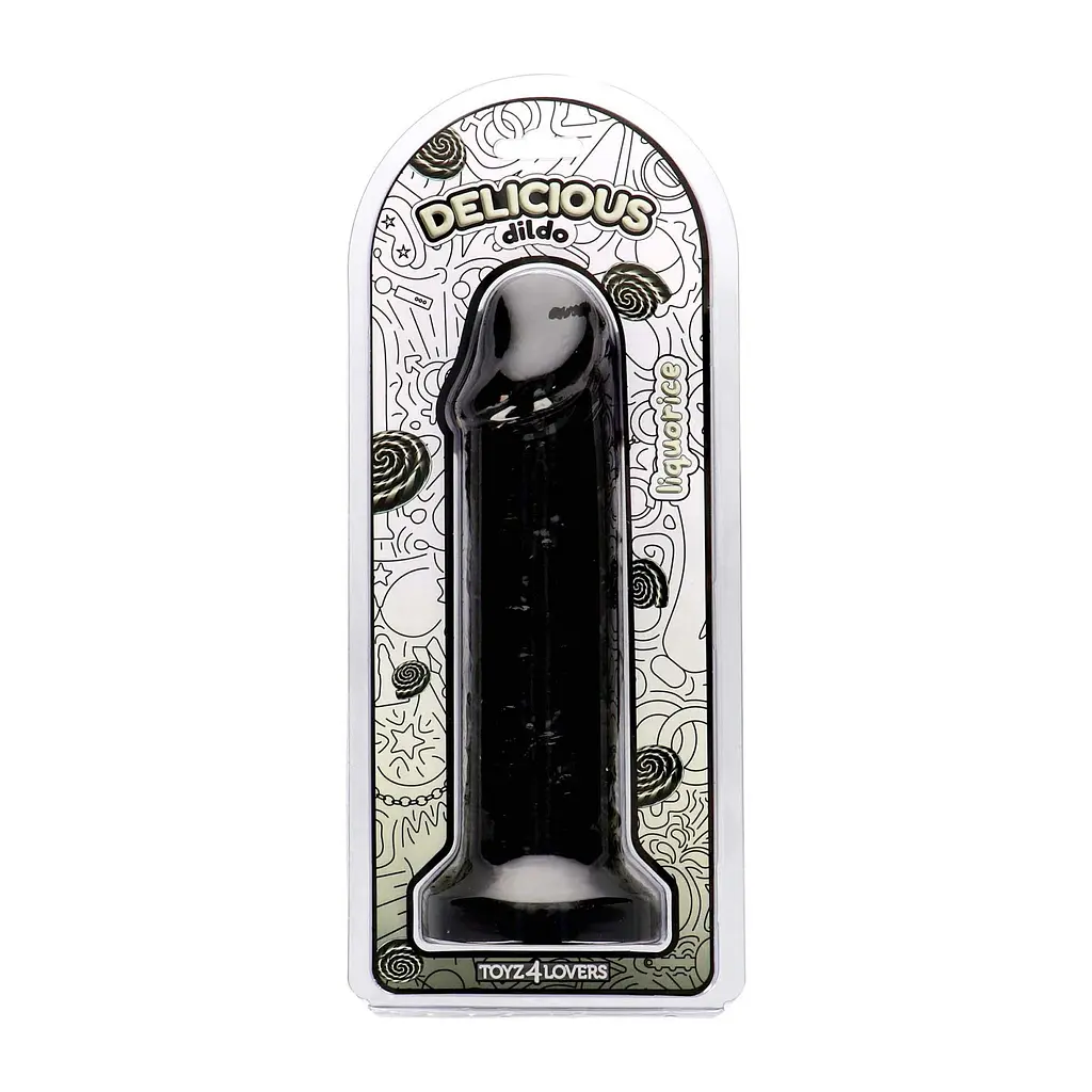 Фаллоимитатор Toyz4lovers With The Scent Of Licorice, 25 см (черный) - фото 5