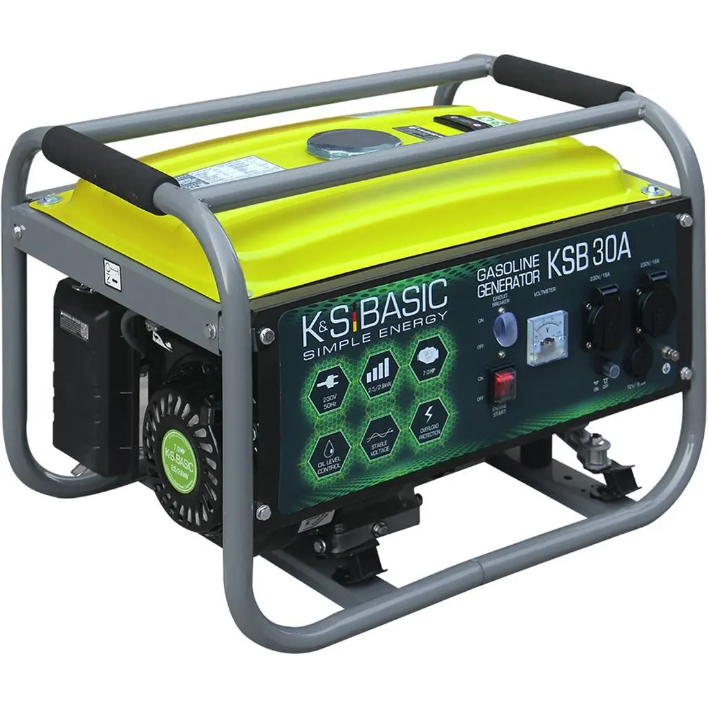 Генератор бензиновый Konner&Sohnen BASIC KSB 30A [157504] - фото 3