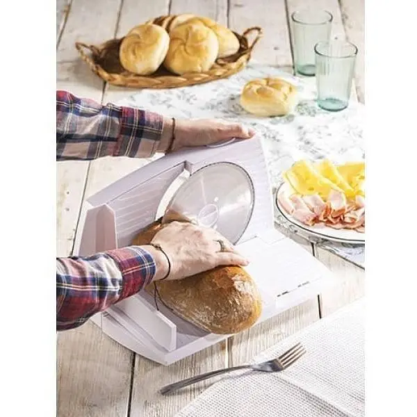 Слайсер-ломтерізка Adler AD 4703 400 Вт лезо нержавіюча сталь 0-15 мм товщина скибочки 0-15 мм - фото 4