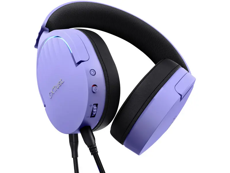 Навушники з мікрофоном Trust GXT 490P FAYZO Purple (25303) - фото 3