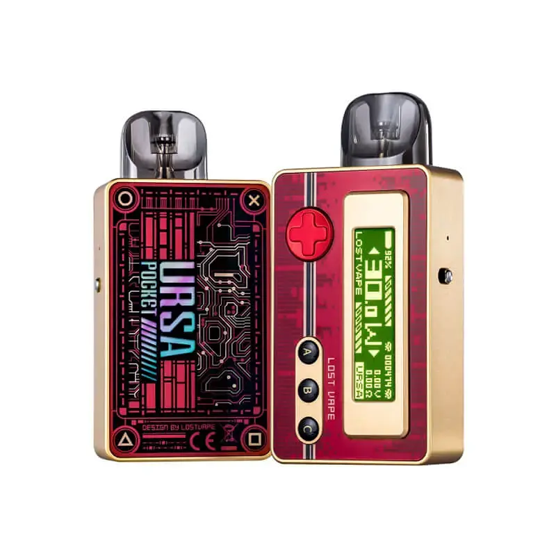 Под-система Lost Vape Ursa Pocket 30 W Pod 1200 mAh 2.5 ml Kit Nes Red (16764) - фото 2