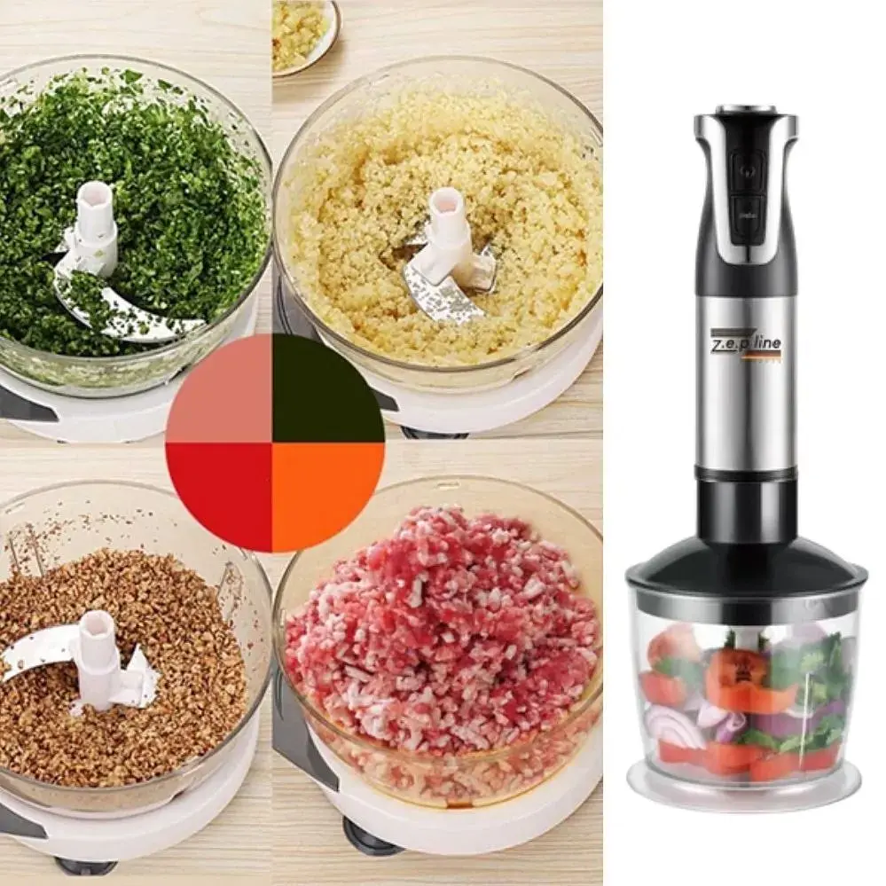 Блендер Zepline ZP-797 7в1 с мощностью 1500 Вт черный (44621-ZP-797_1197) - фото 5
