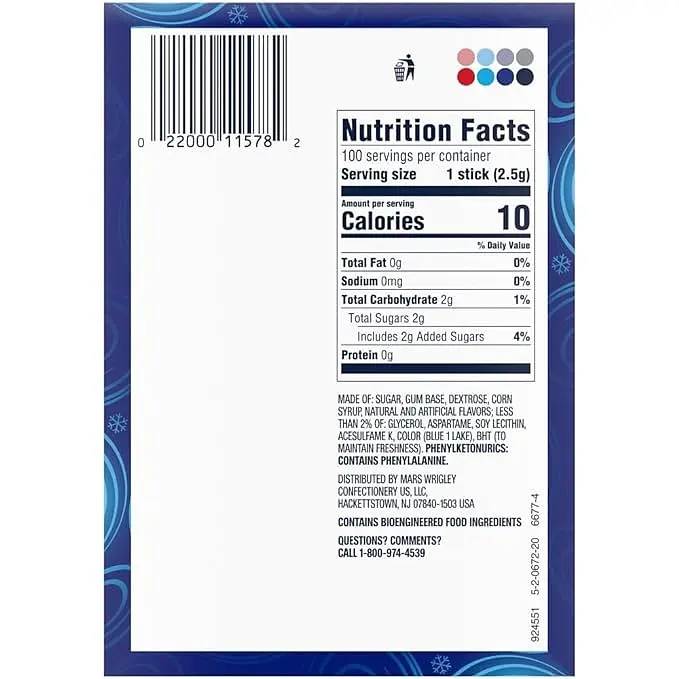 Жувальна гумка Wrigley's Winterfresh Chewing Gum 1 шт - фото 5