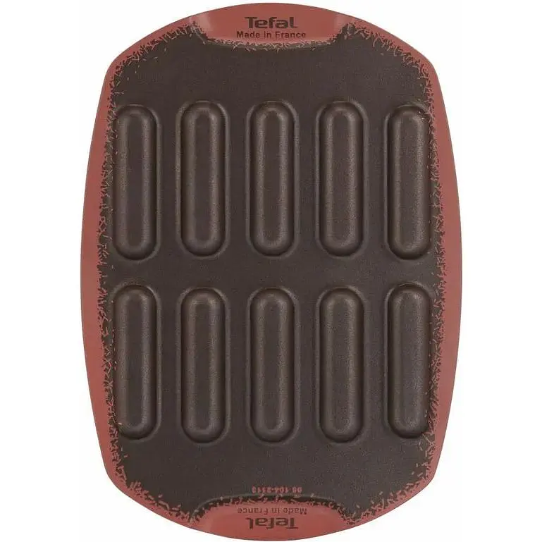 Деко Tefal PerfectBake з 10 прямокутними формами 21х29 см коричневе (J5734302) - фото 3