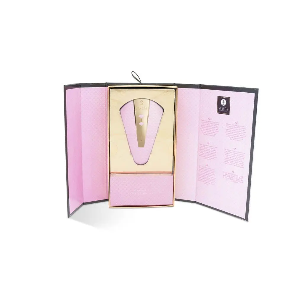 Вібратор Shunga Obi Intimate Massager Light Pink для клітора, 11.5х7 см світло-рожевий - фото 7