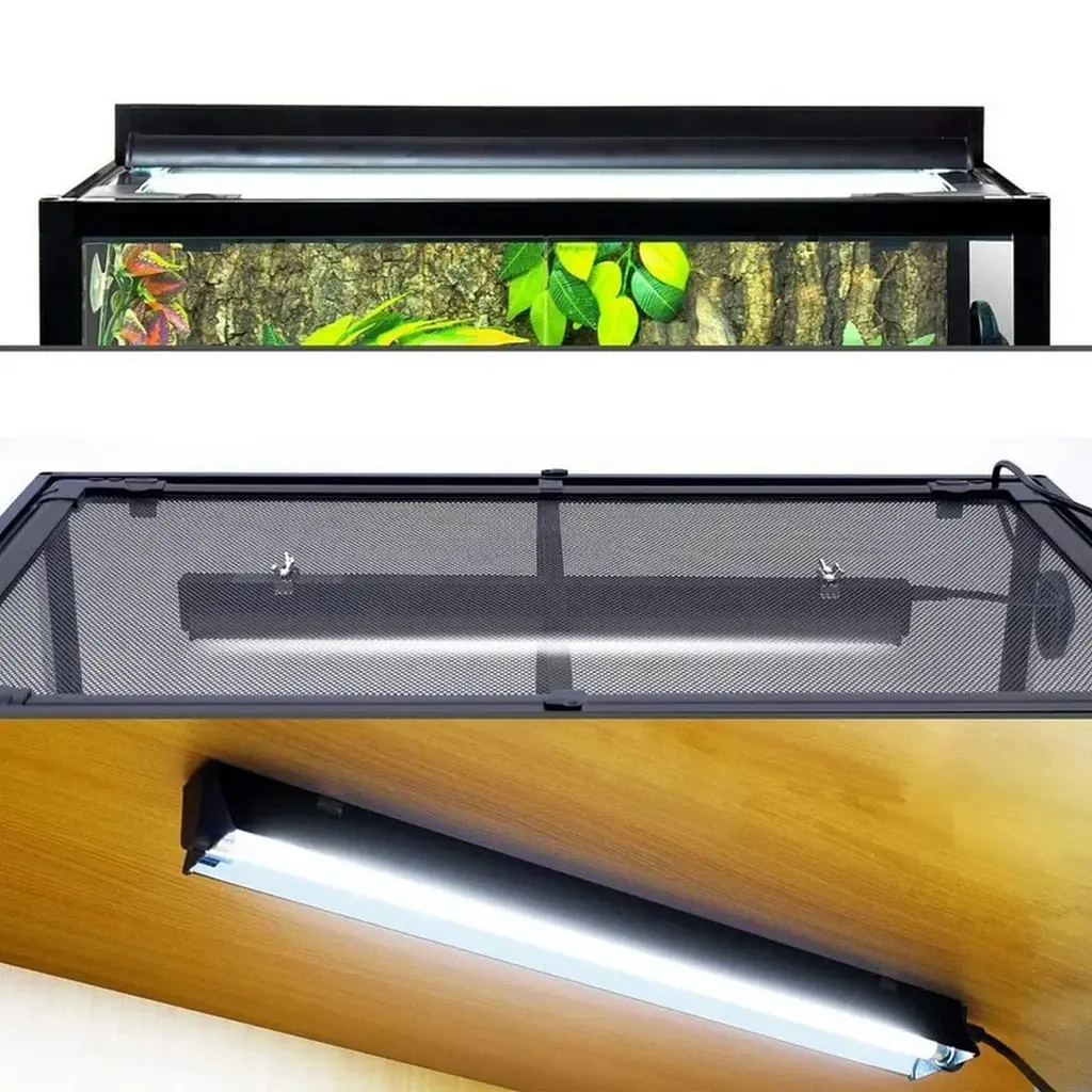 Світильник з лампою T5 Repti-Zoo Lighting Combo Smart KIT 10.0 UVB 8W 31.5 см (ZAT2808ST) для рептилій - фото 3