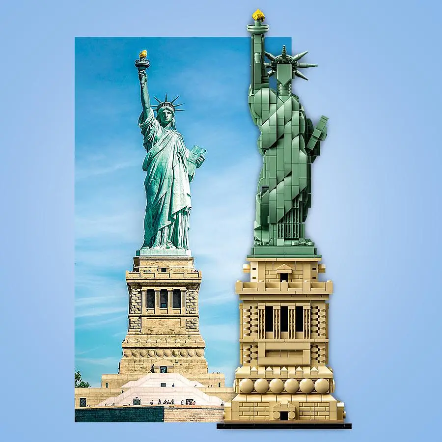 Конструктор LEGO Architecture Статуя Свободи, 1685 деталей (21042) - фото 7