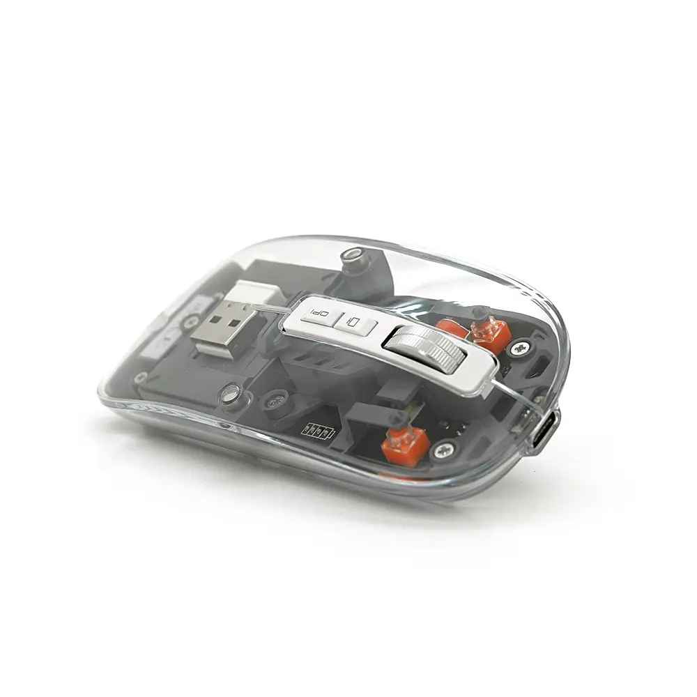 Миша бездротова iMICE T-100, 5 кнопок, 800/1200/1600 DPI, 2.4Ghz, Bluetooth, 10м, Windows XP/Vista/Win7/8/10 Mac OS X, Rechargable, Mixcolor, BOX