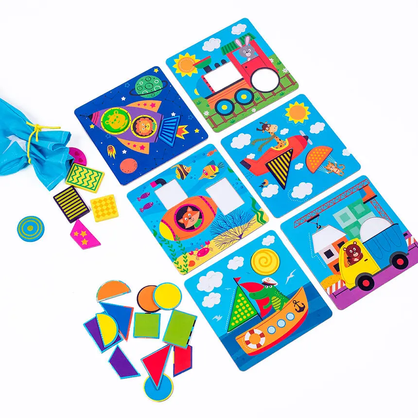 Игра сортер Vladi Toys Транспорт (ZB2002-06) - фото 2