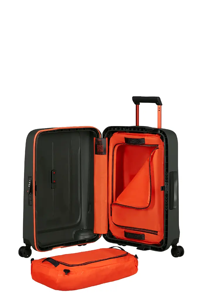 Валіза Samsonite ESSENS 55 см GREEN/ORANGE 55x40x20 KM0*54101 - фото 7