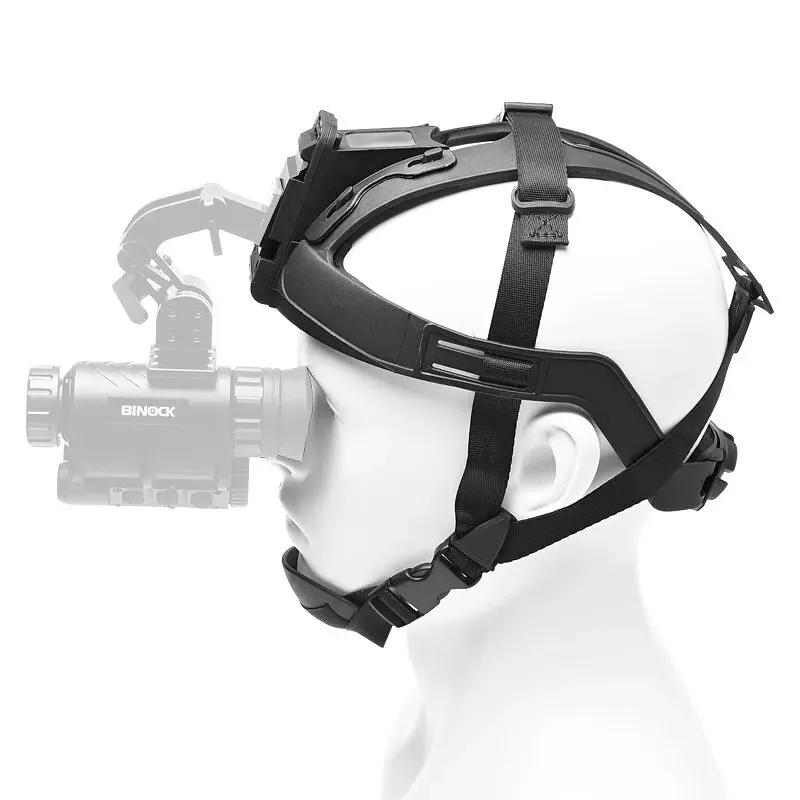 Полімерне NVG кріплення на голову для встановлення підйомного механізму або NVG адаптера Nectronix RO1 (101032) - фото 3