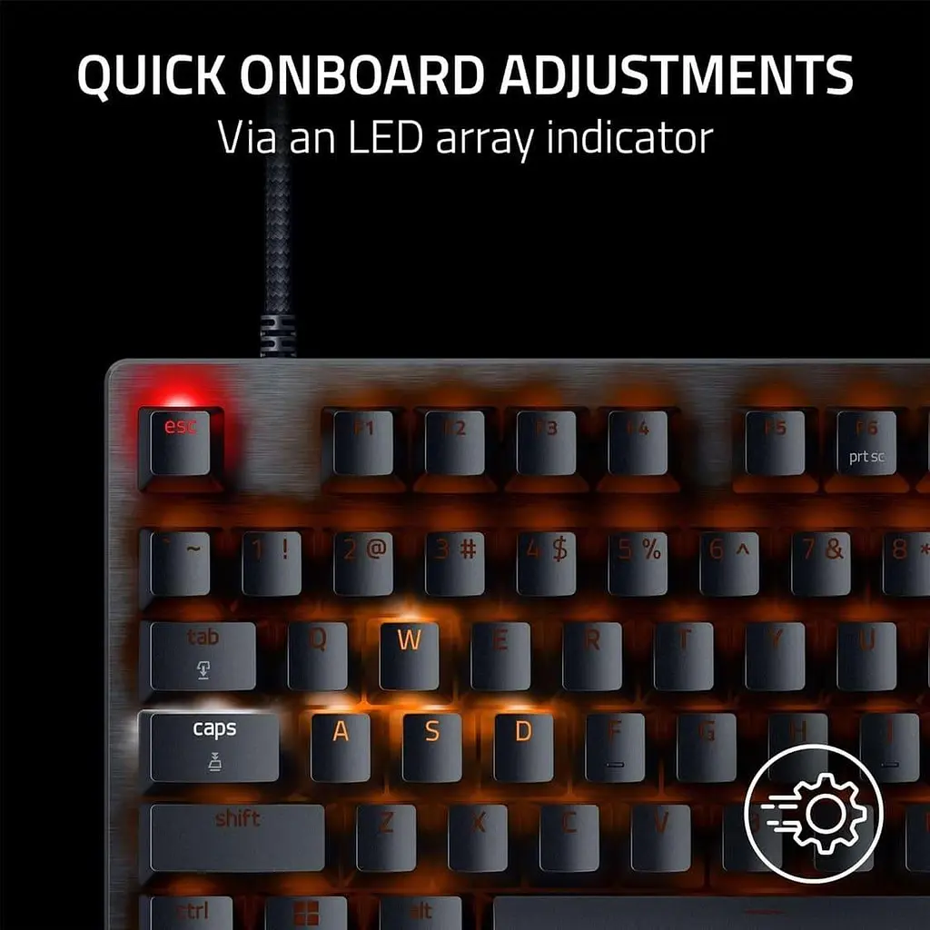 Клавиатура Razer Huntsman V3 Pro TKL RGB 84key Analog Optical Switches ENG/UKR Black (RZ03-04980100-R3M1) - фото 5