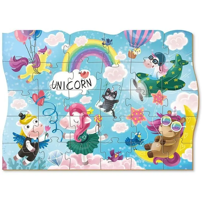 Дитячі пазли DoDo Toys Пригоди єдиноріжків 30 елементів (300416) - фото 3
