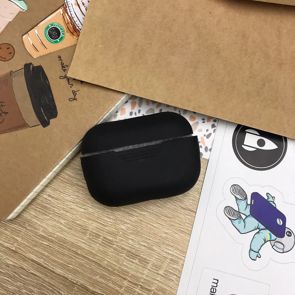 Чохол для навушників MAKE Apple AirPods Pro Silicone Black - фото 2