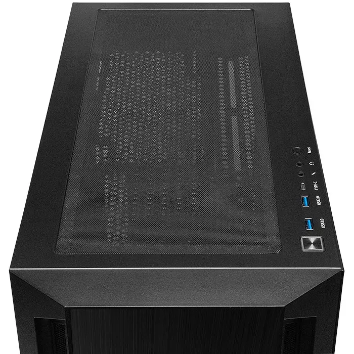 Корпус Chieftec APEX Q GA-01B-Q-OP 2x140mm+1x120mm, USB-C, E-ATX, без Блок живлення, Чорний - фото 8
