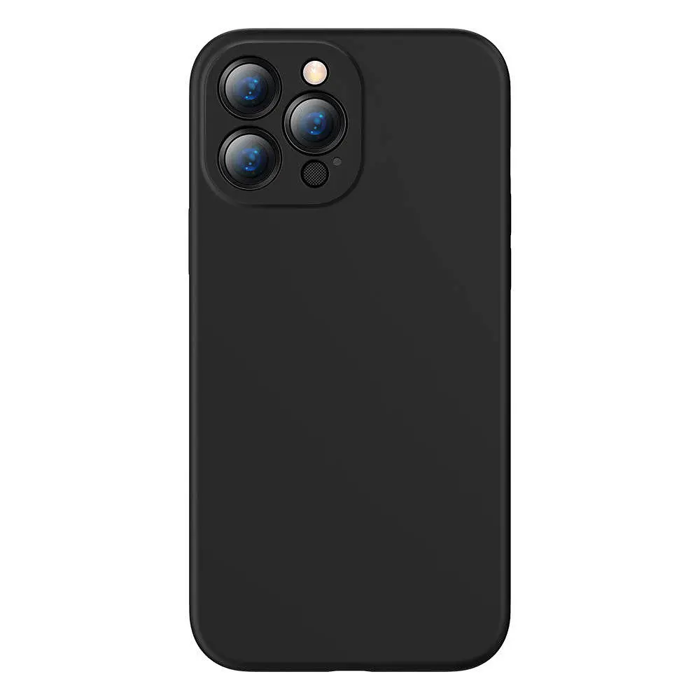 Чохол Baseus Liquid Silica Gel Protective Case For iPhone 13 Pro Black