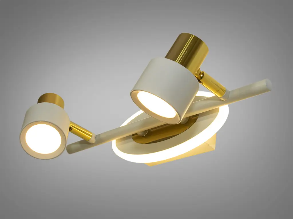 Светильник для зеркал Diasha 5974/2 9W LED поворотный 30 см 3200K/4100K/6000K металл - фото 4