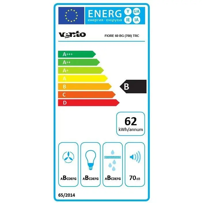 Вытяжка Ventolux Fiore 60 BG (700) TRC - фото 8