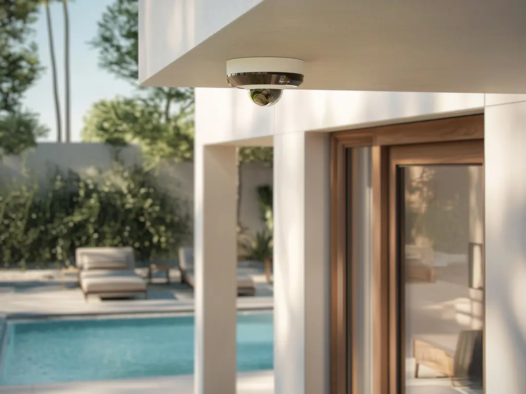 IP-Камера дротова DomeCam Mini HL white, 8мп, 4мм, гібридне підсвічування IR 15м, білий Led 15м Ajax teh0015960 - фото 4
