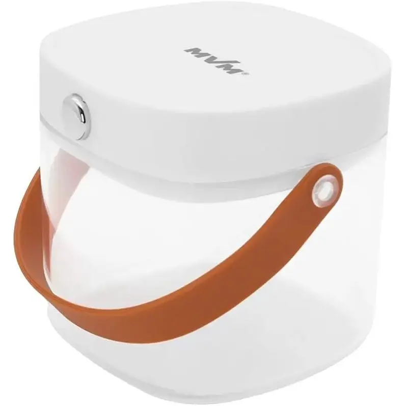 Емкость для хранения MVM My Home 500 мл прозрачная с белым (KP-07 ST/WHITE) - фото 2