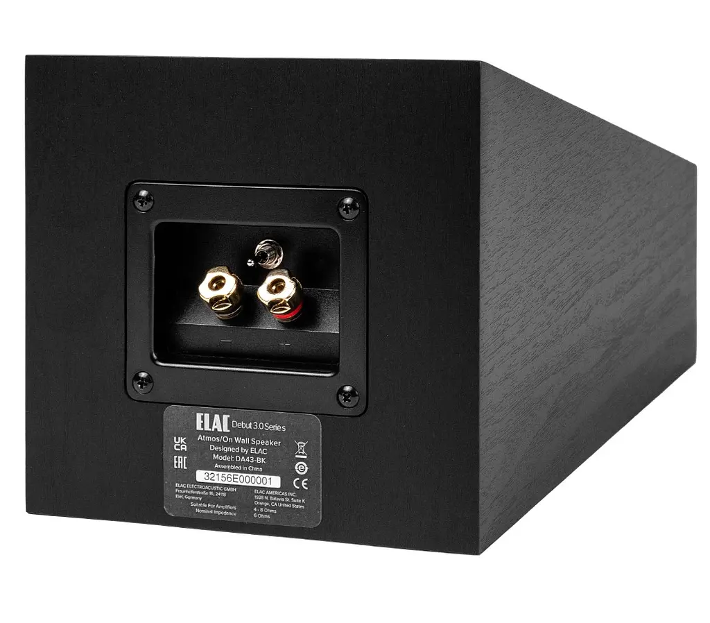 Акустична система ELAC Debut 3.0 DA-43-BK - фото 2