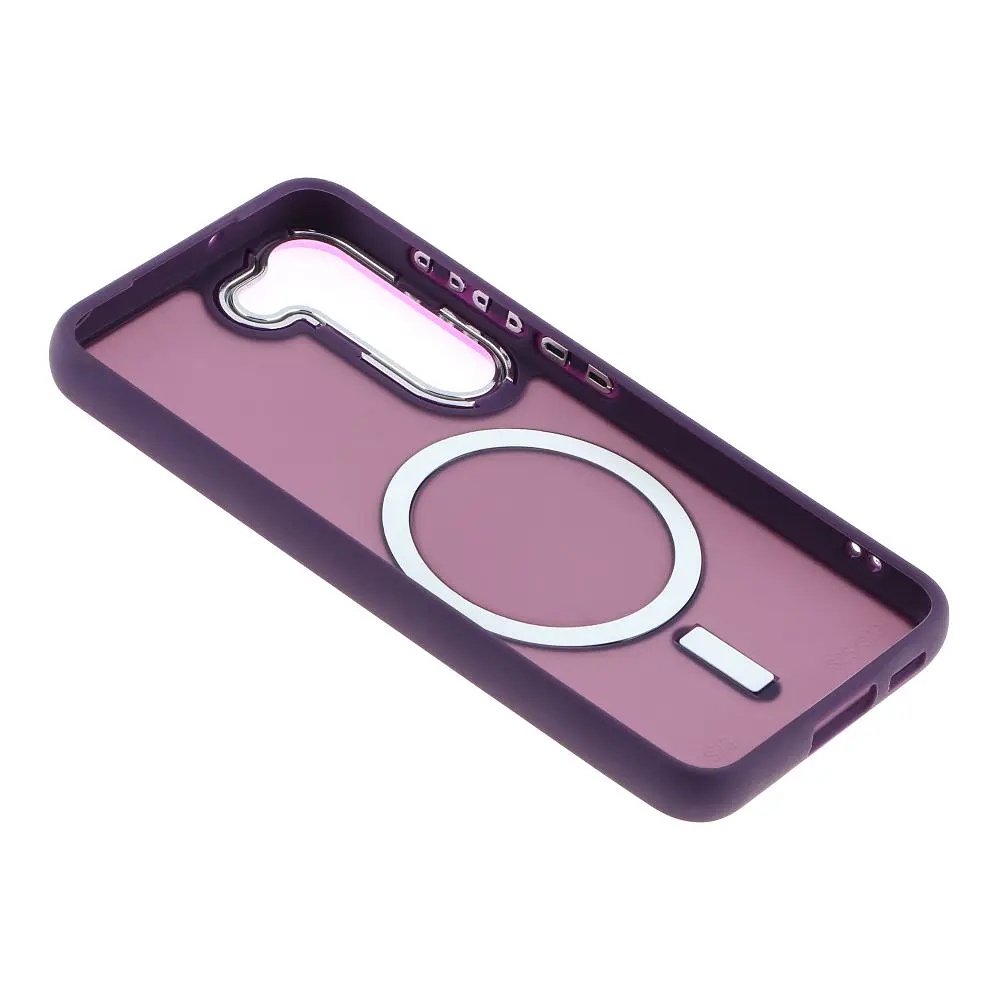Чохол TPU Space Magnetic Color with Magsafe Samsung Galaxy S23+ 5G Dark Purple (35376_3345913) - фото 6