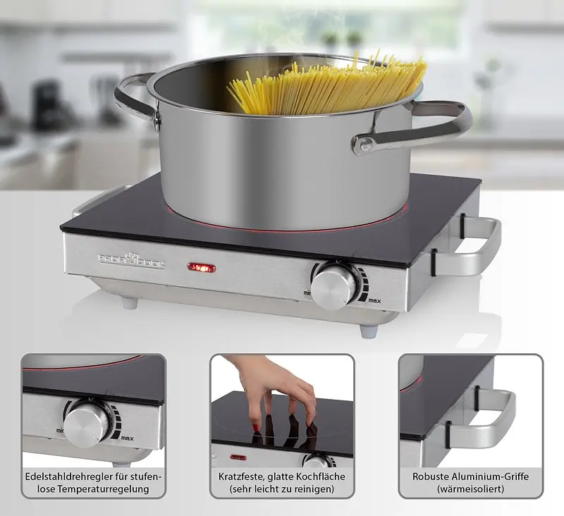 Плита електрична Profi Cook PC-EKP 1210 - фото 4