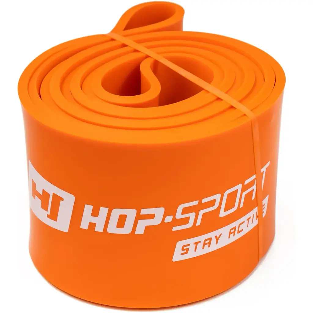Резинка для фитнеса Hop-Sport 37-109 кг HS-L083RR оранжевая - фото 7