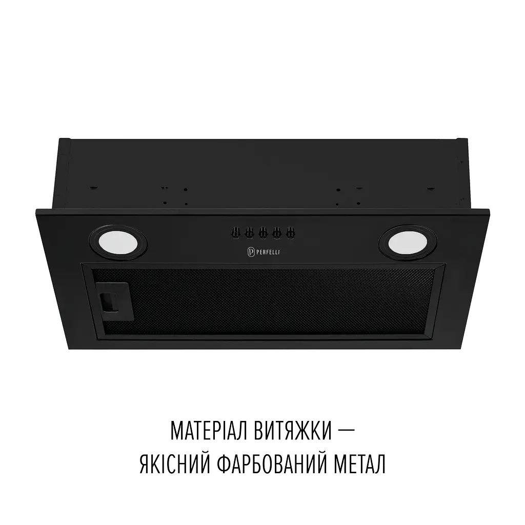 Витяжка повновбудована PERFELLI BI 5612 FBL LED - фото 2