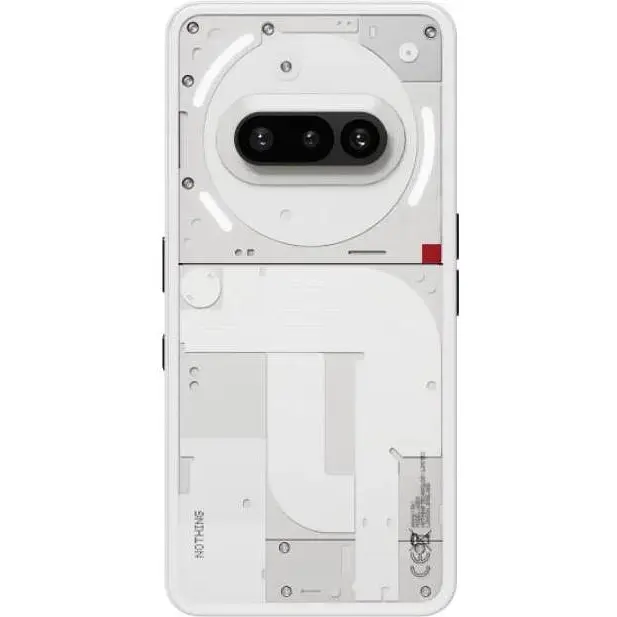 Смартфон Nothing Phone 3a 12/256GB White - фото 3