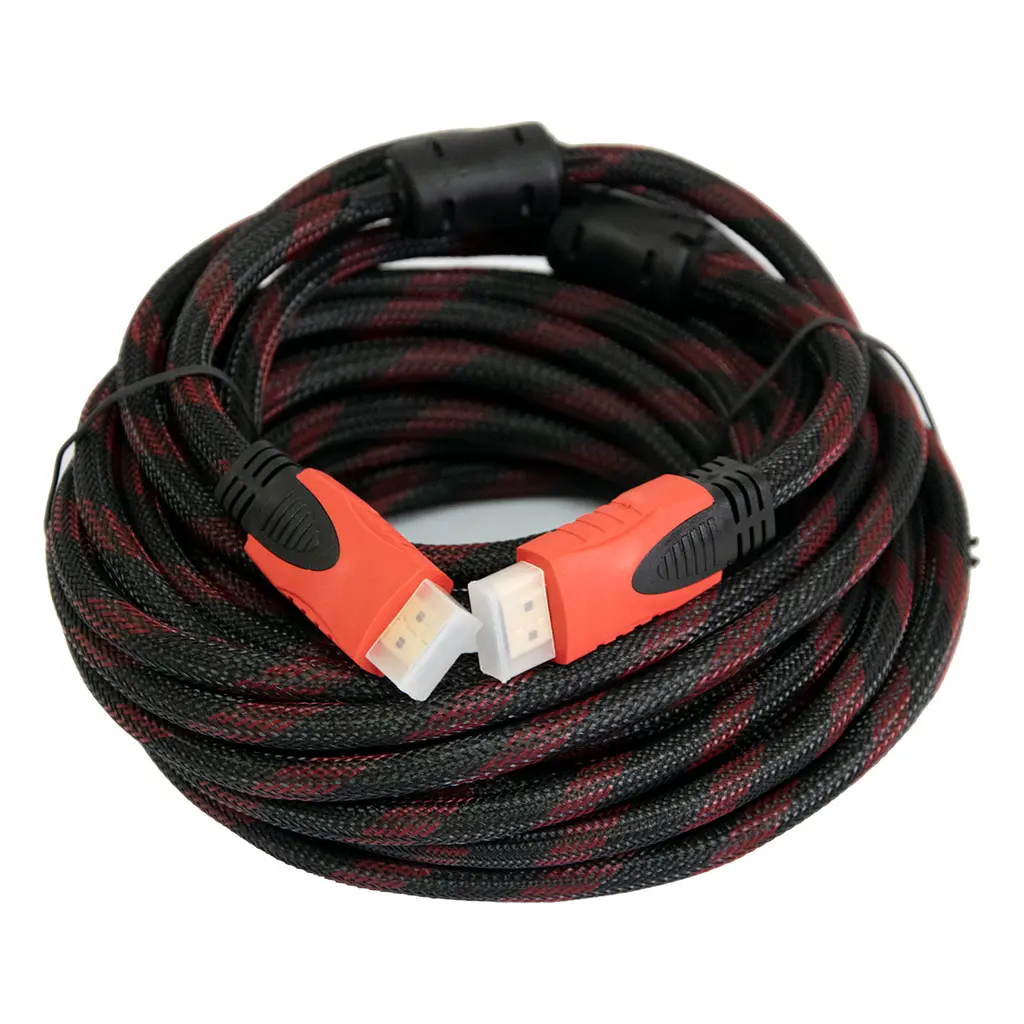 Кабель-подовжувач HDMI–HDMI 10 м, версія 1.4, шнур для монітора та телевізора