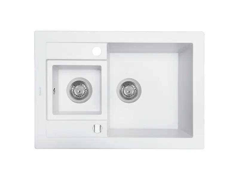 Кухонна мийка Perfelli Granze PGG 506-67 White