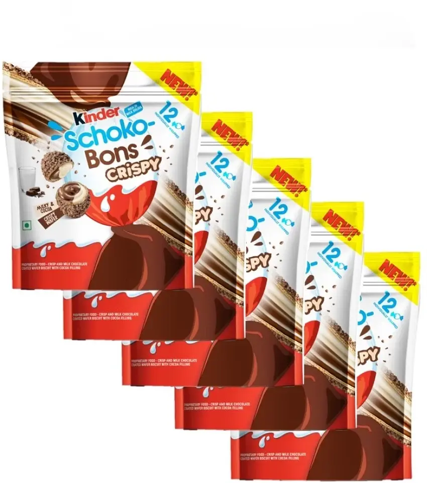 Цукерки Kinder Schoko-Bons Crispy, 22г - фото 4