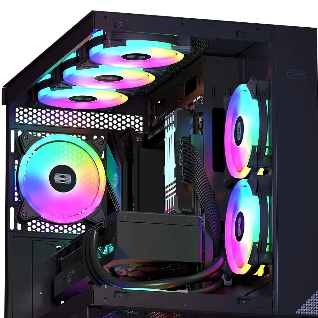 Вентилятор PcCooler F3 T120 120мм ARGB BK (F3 T120 ARGB BK) - фото 4
